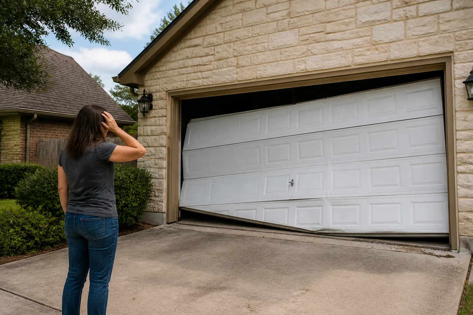 Emergency Garage Door Near Me: What San Antonio Homeowners Should Do First